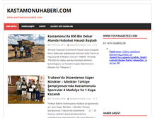Tablet Screenshot of kastamonuhaberi.com
